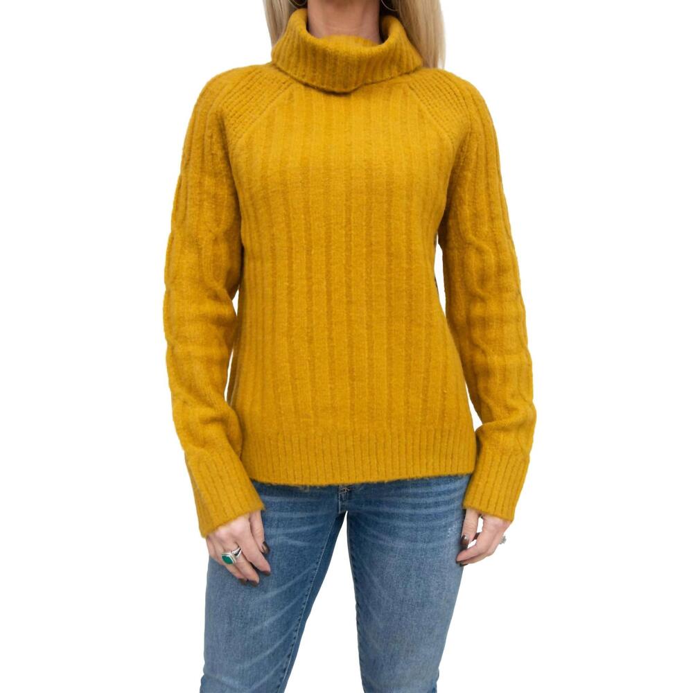 NEW RD STYLE cable knit sweater in dijon